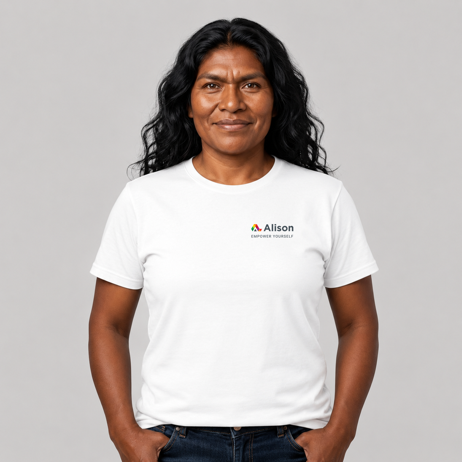 Alison – Empower Yourself – T-Shirt (White)