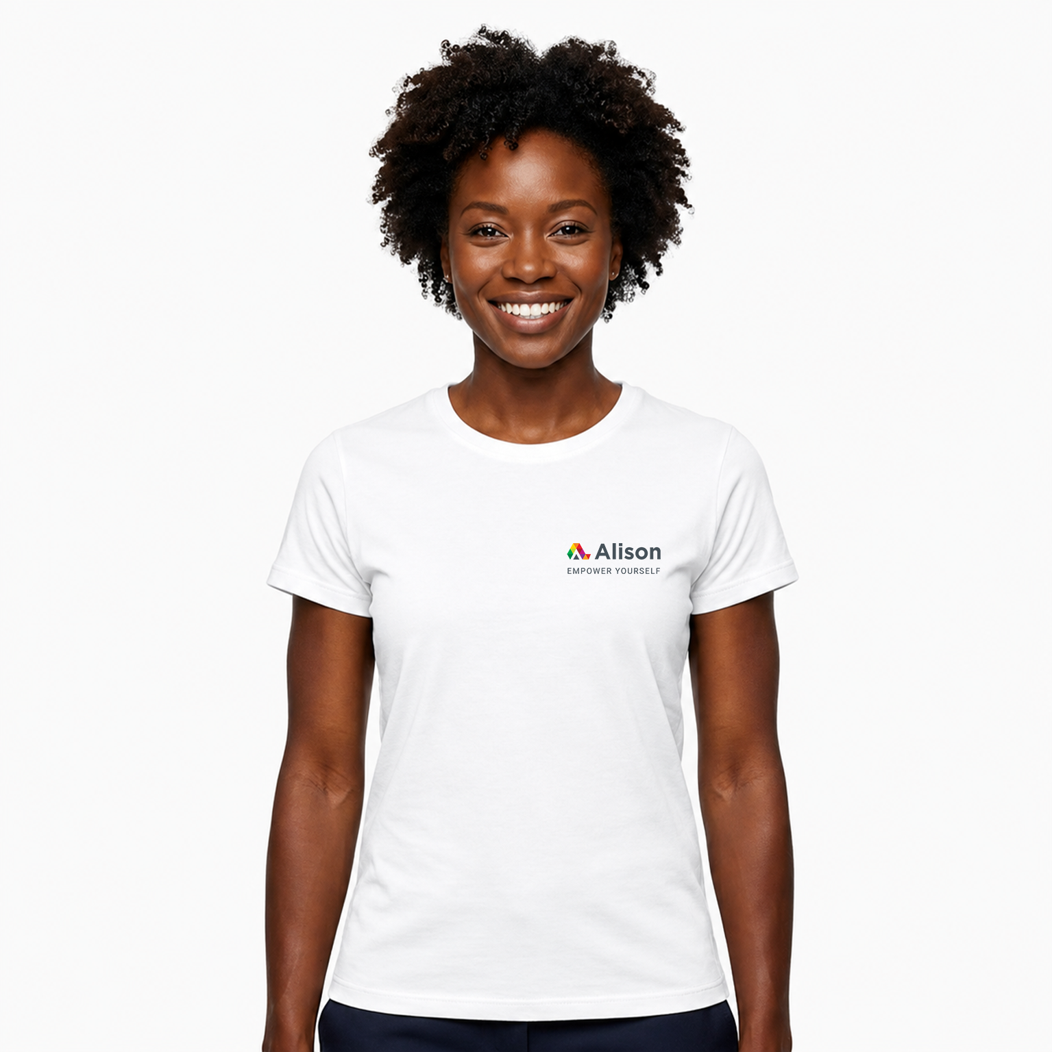 Alison – Empower Yourself – T-Shirt (White)