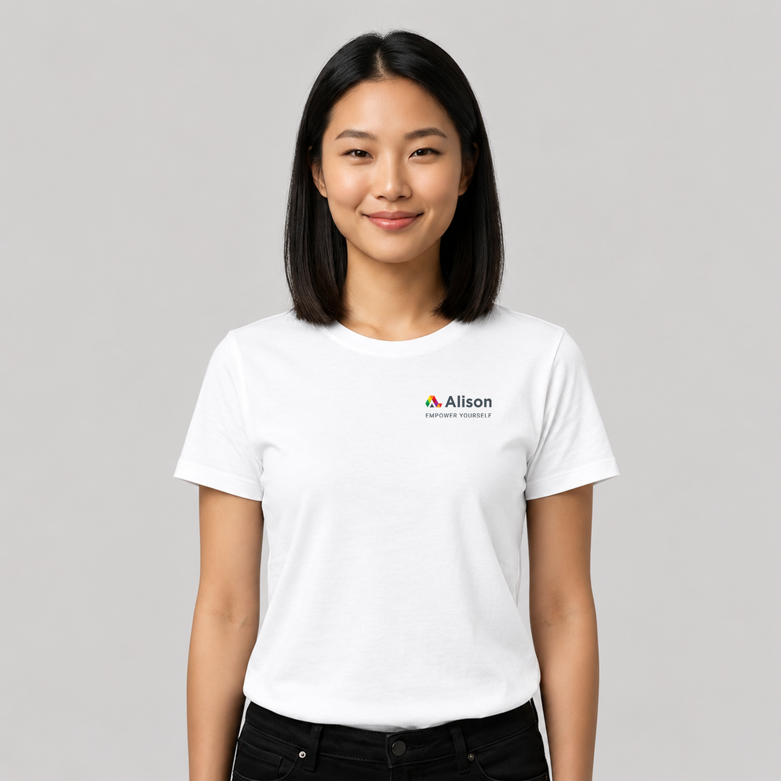 Alison – Empower Yourself – T-Shirt (White)