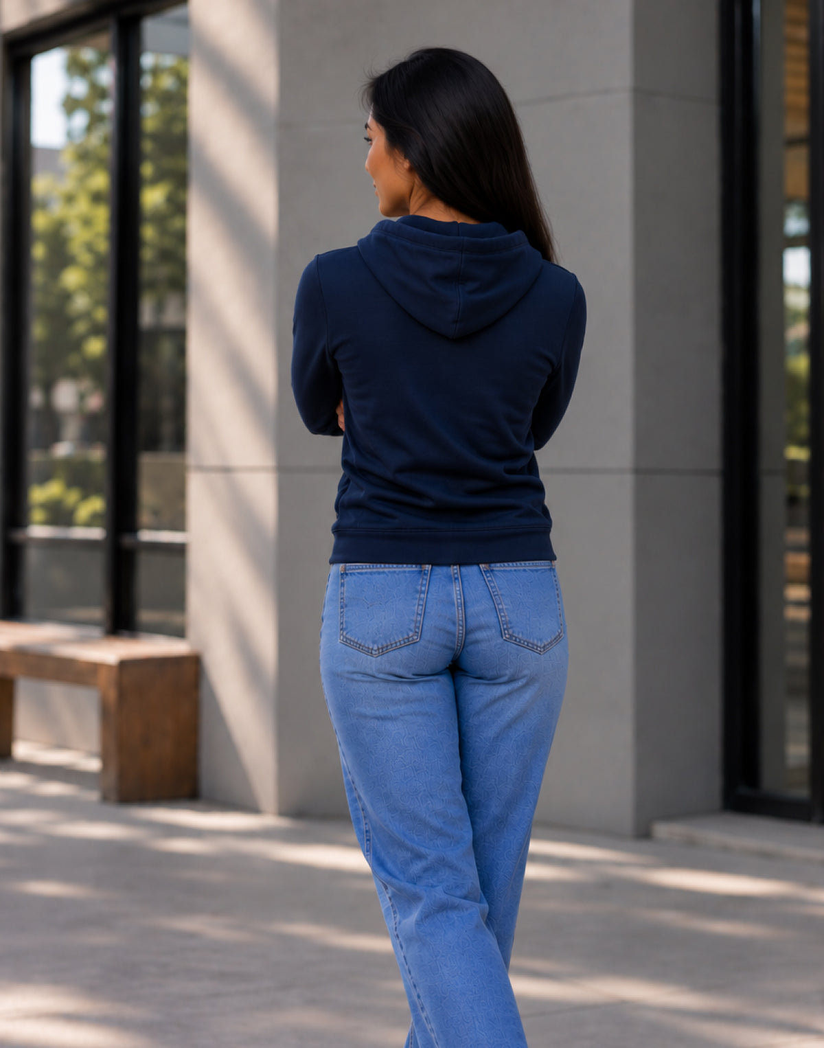 Alison – Empower Yourself – Hoodie (Navy)