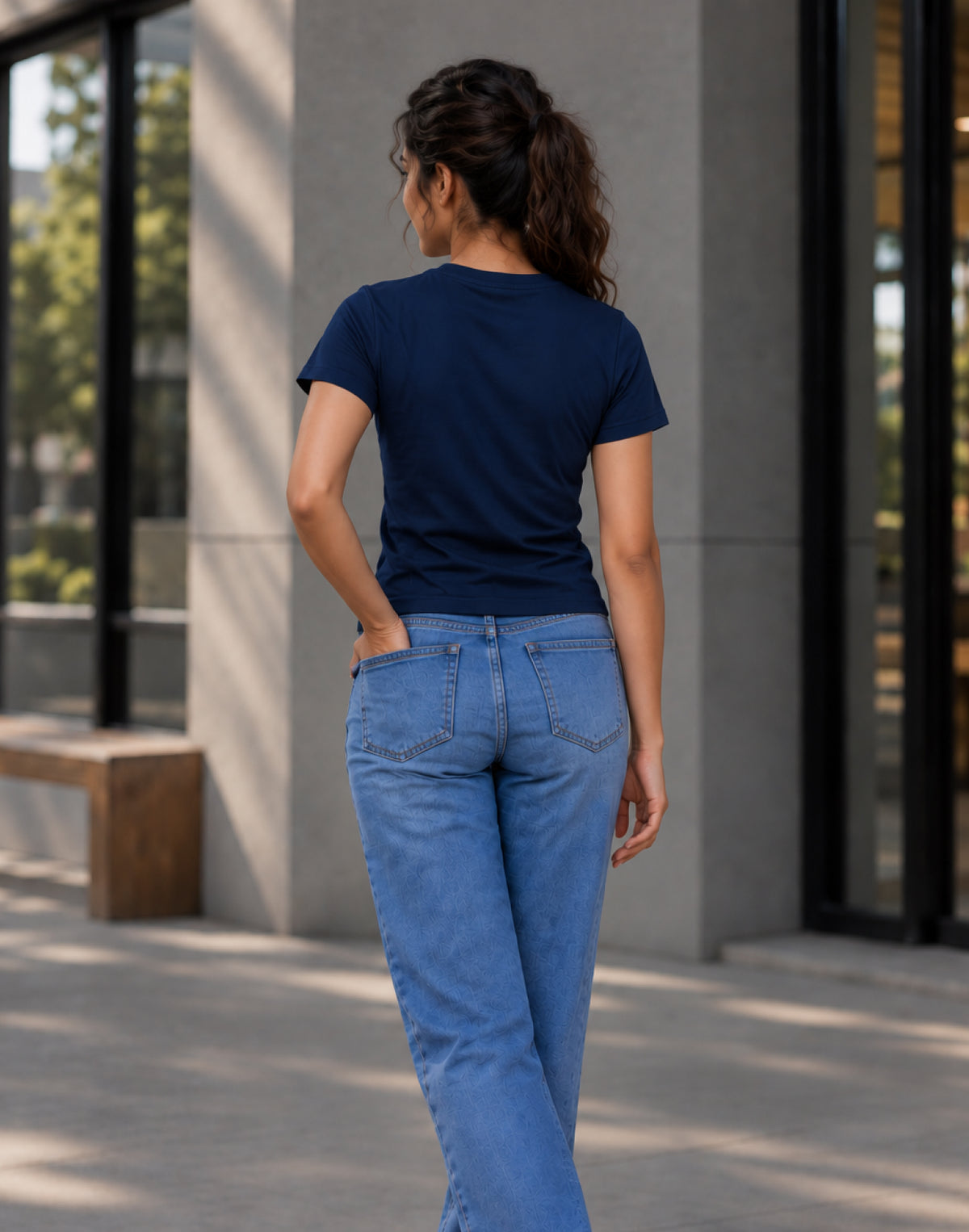 Alison – Empower Yourself – T-Shirt (Navy)