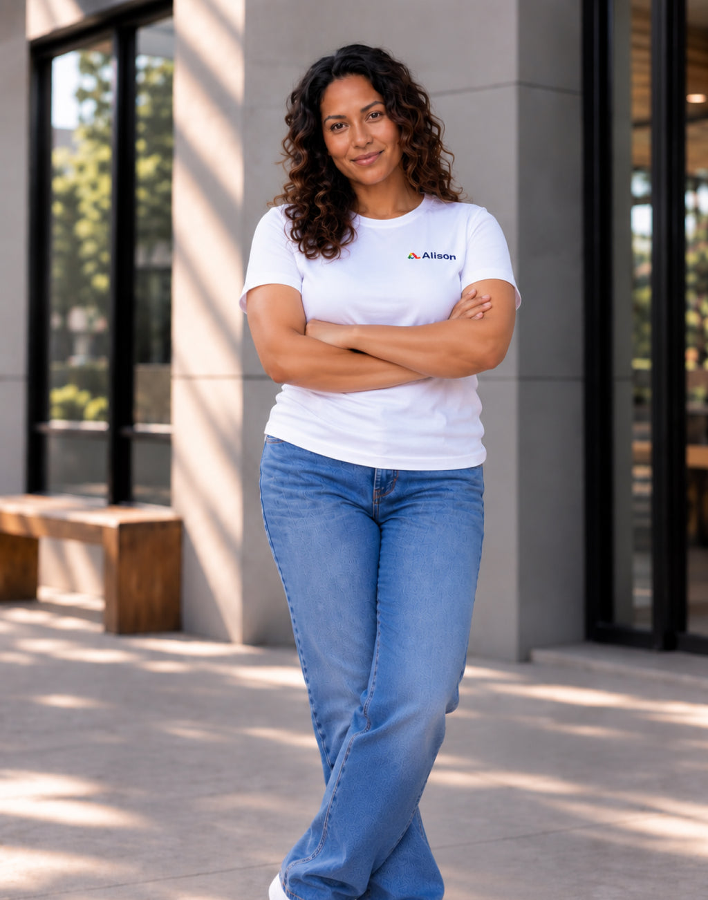 Alison – Empower Yourself – T-Shirt (White)
