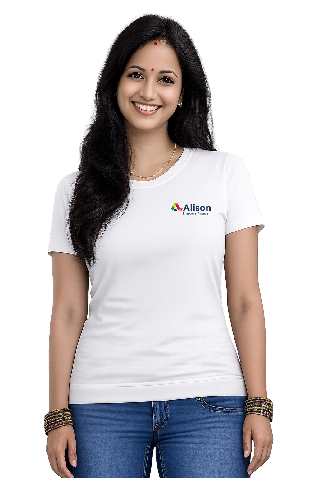Alison – Empower Yourself – T-Shirt (White)