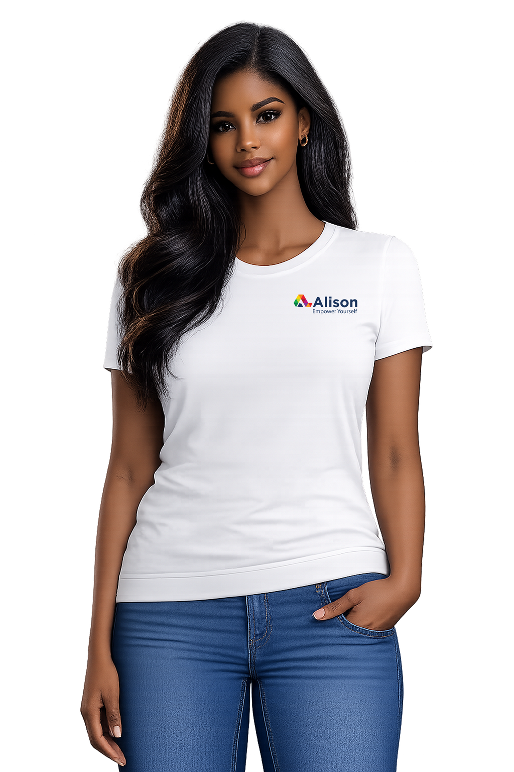 Alison – Empower Yourself – T-Shirt (White)