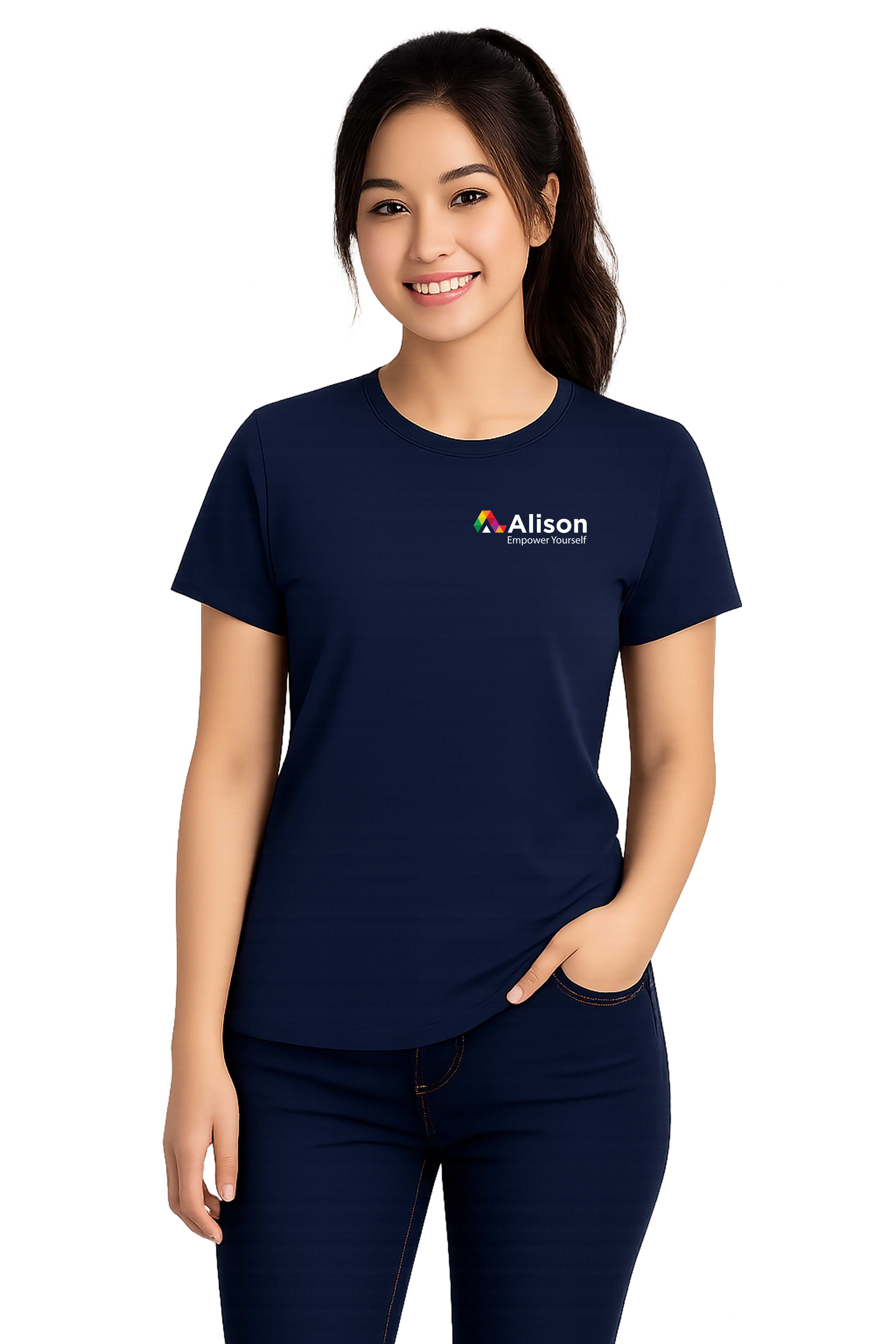 Alison – Empower Yourself – T-Shirt (Navy)