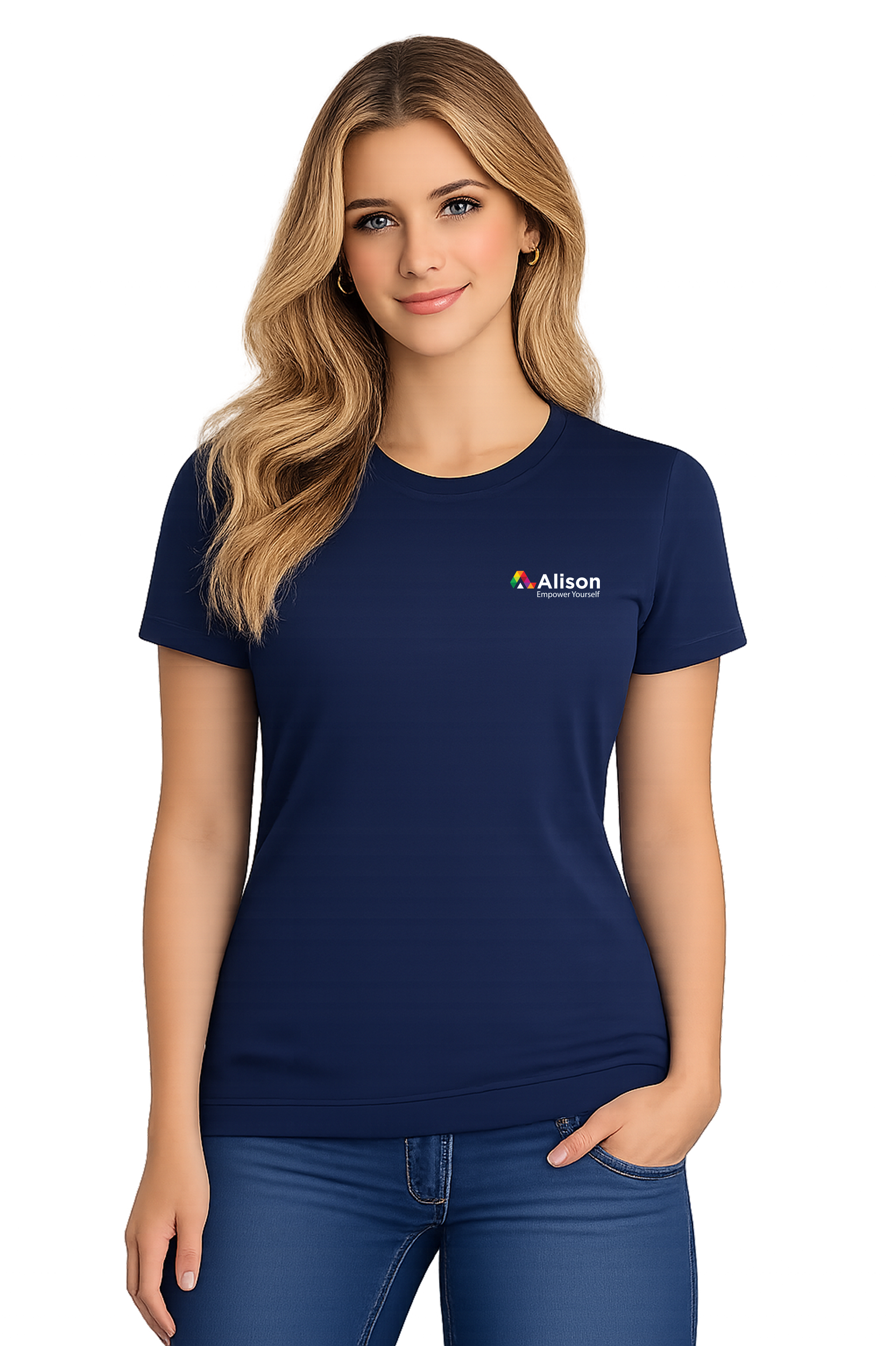 Alison – Empower Yourself – T-Shirt (Navy)