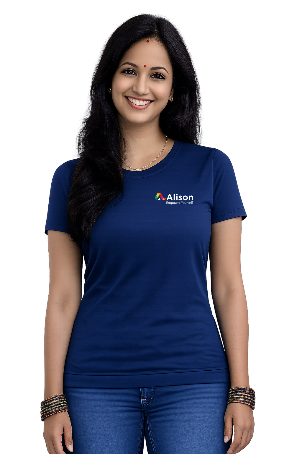Alison – Empower Yourself – T-Shirt (Navy)