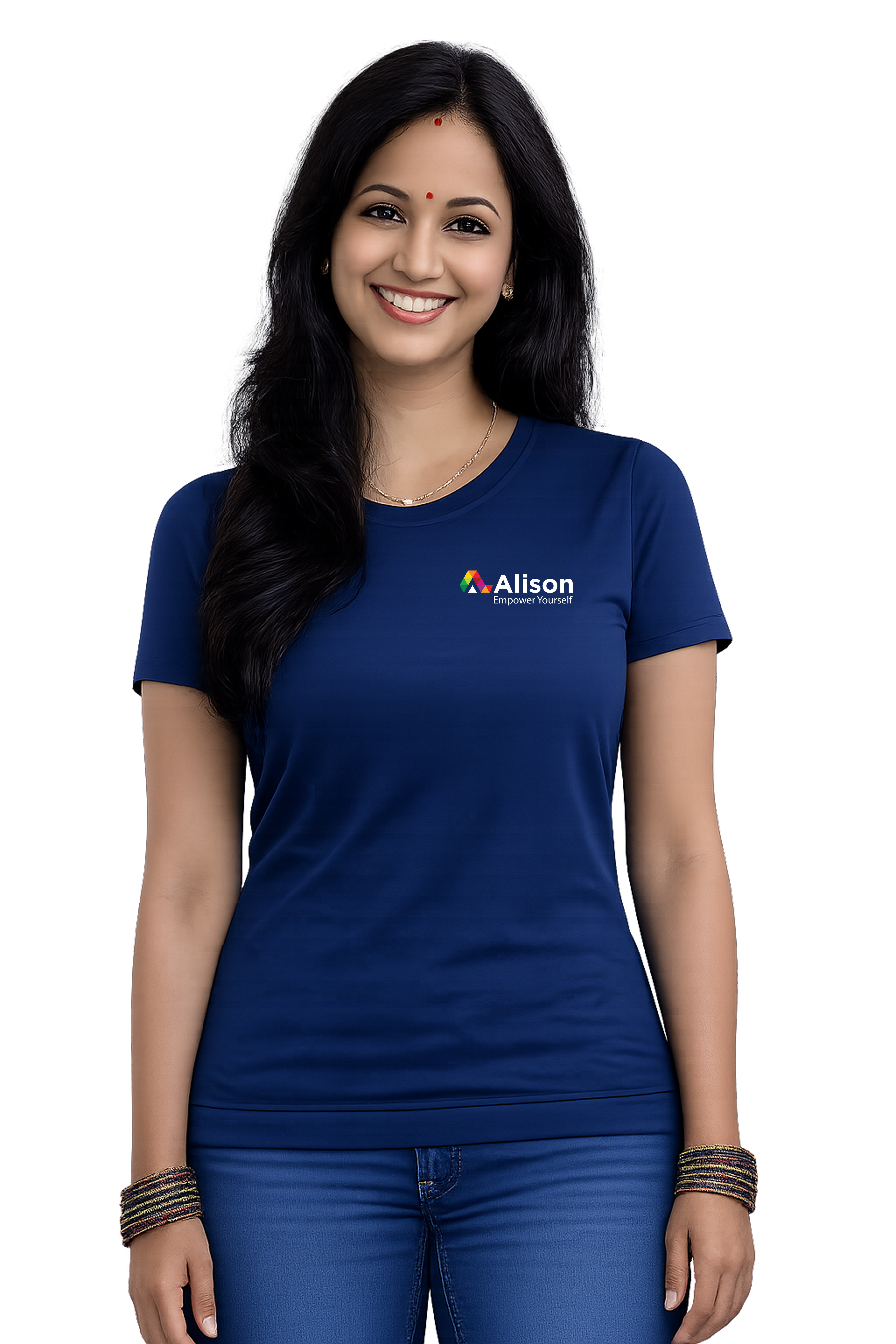 Alison – Empower Yourself – T-Shirt (Navy)