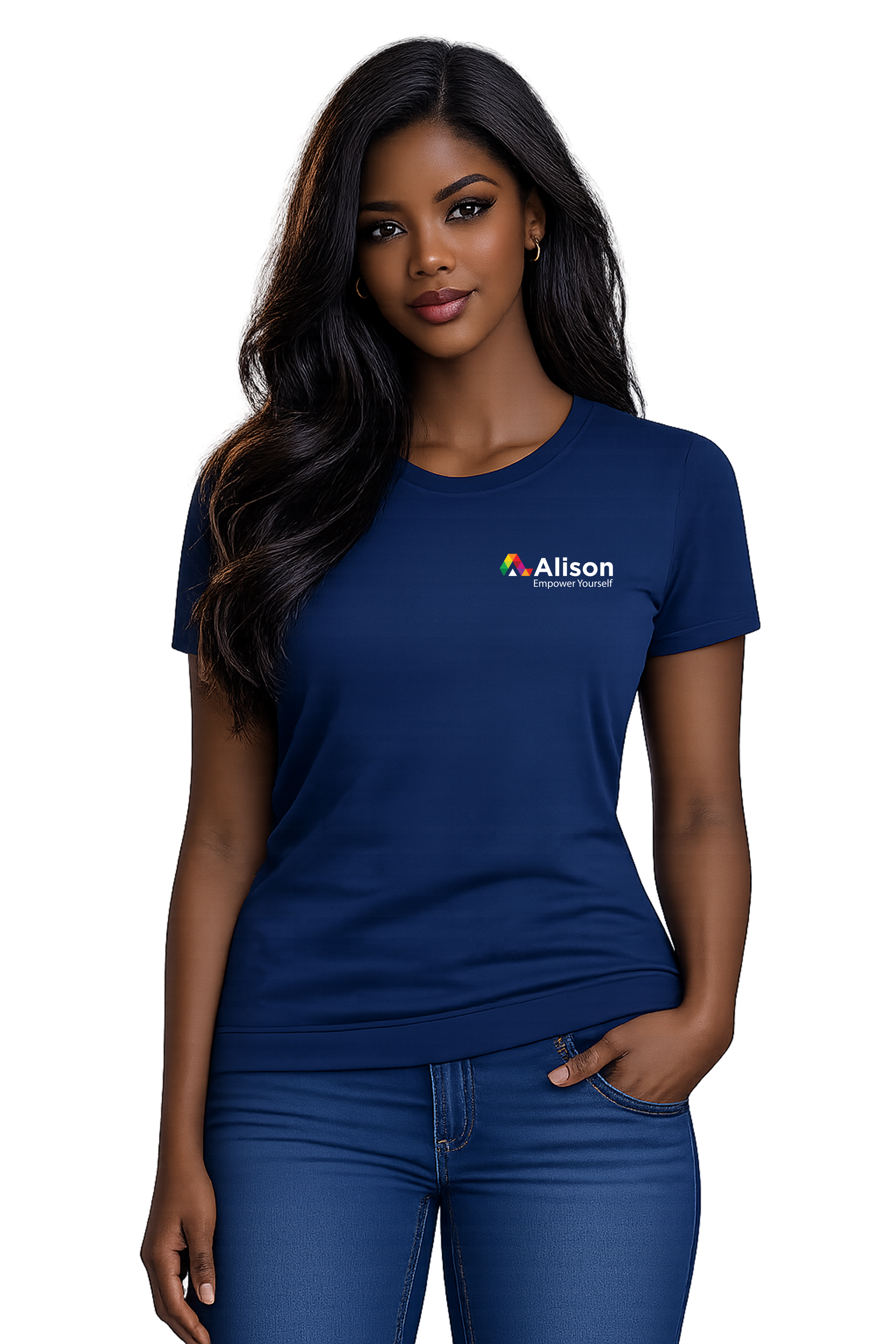 Alison – Empower Yourself – T-Shirt (Navy)