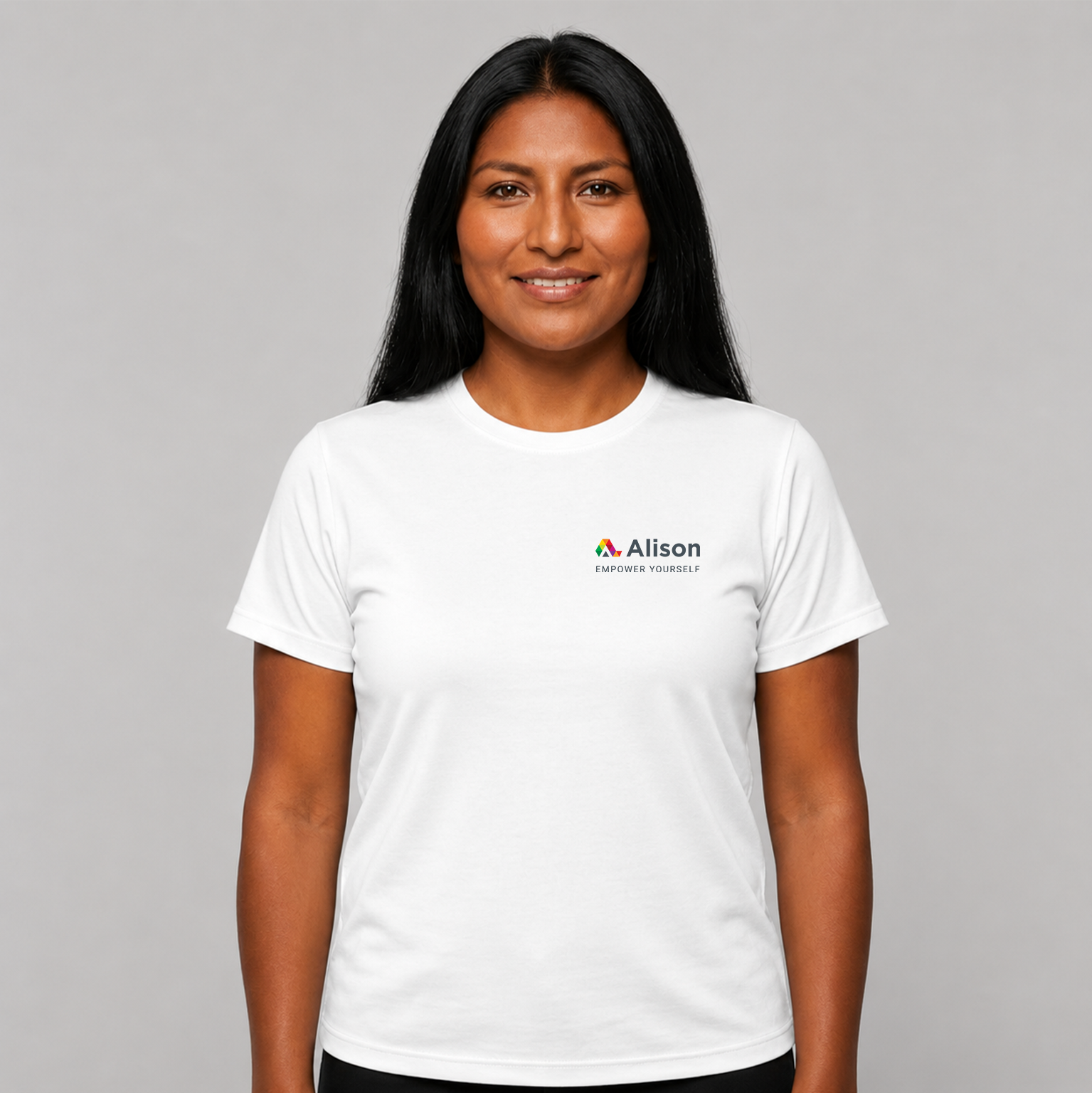 Alison – Empower Yourself – T-Shirt (White)