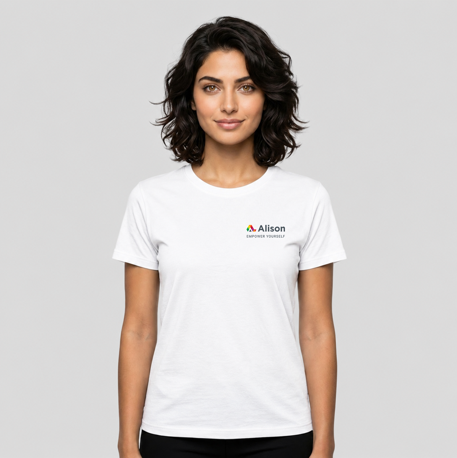 Alison – Empower Yourself – T-Shirt (White)