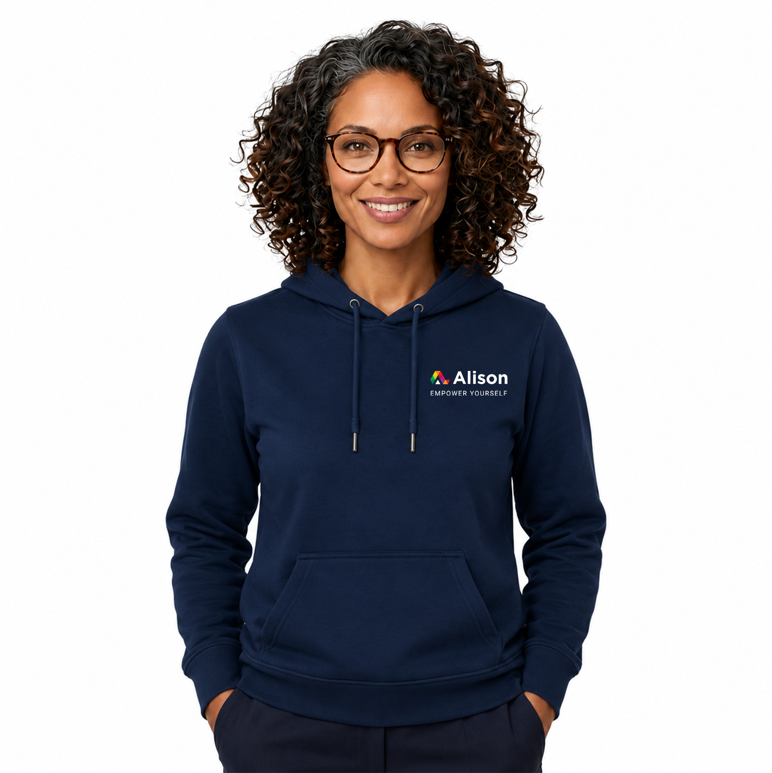 Alison – Empower Yourself – Hoodie (Navy)