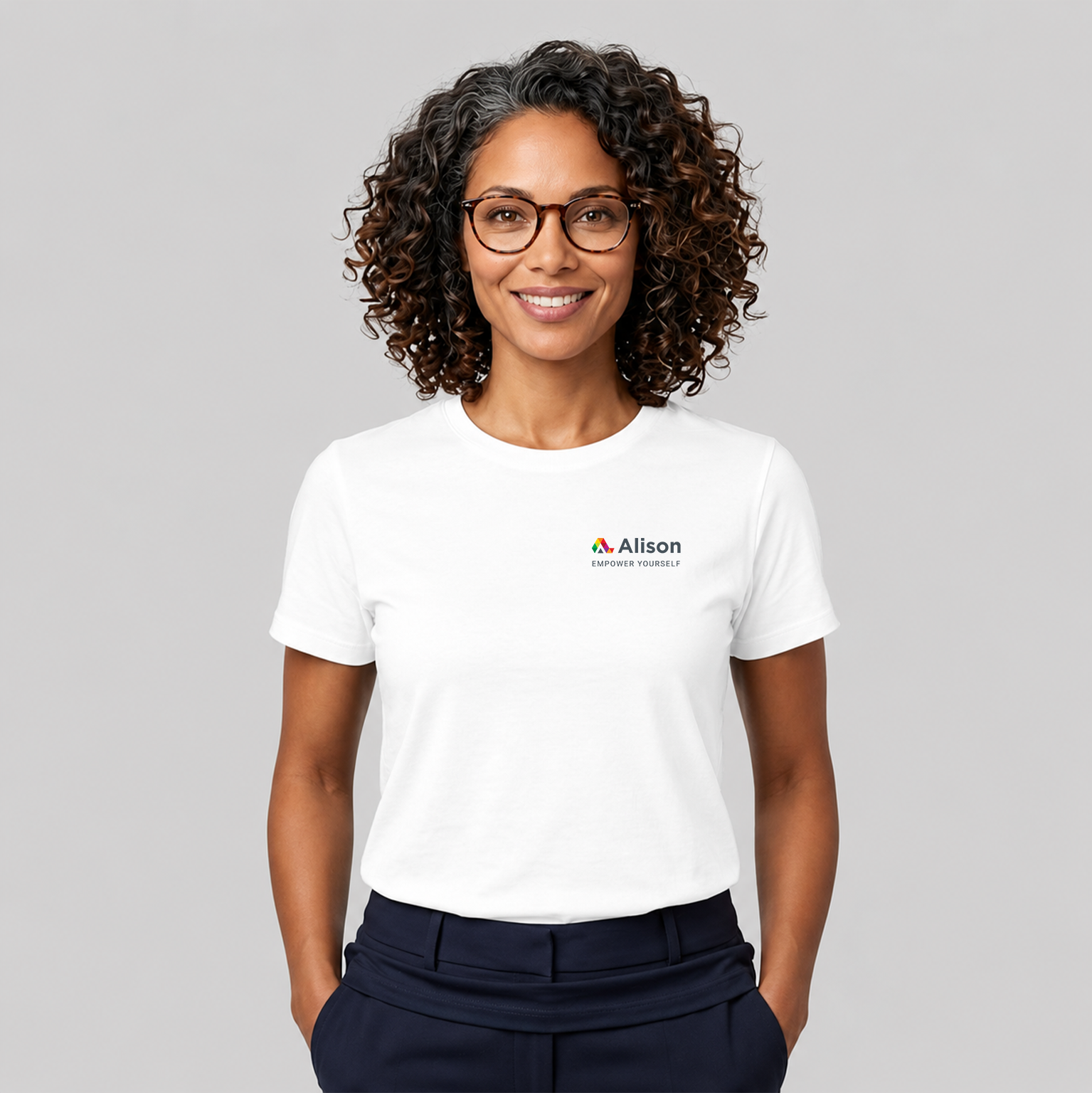 Alison – Empower Yourself – T-Shirt (White)