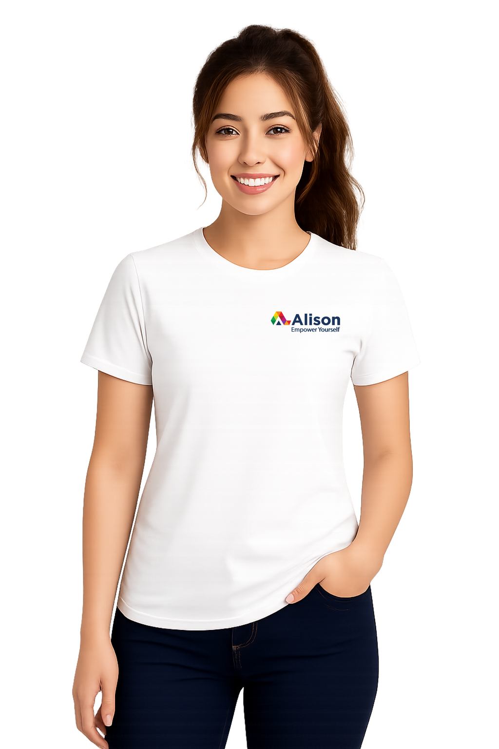Alison – Empower Yourself – T-Shirt (White)