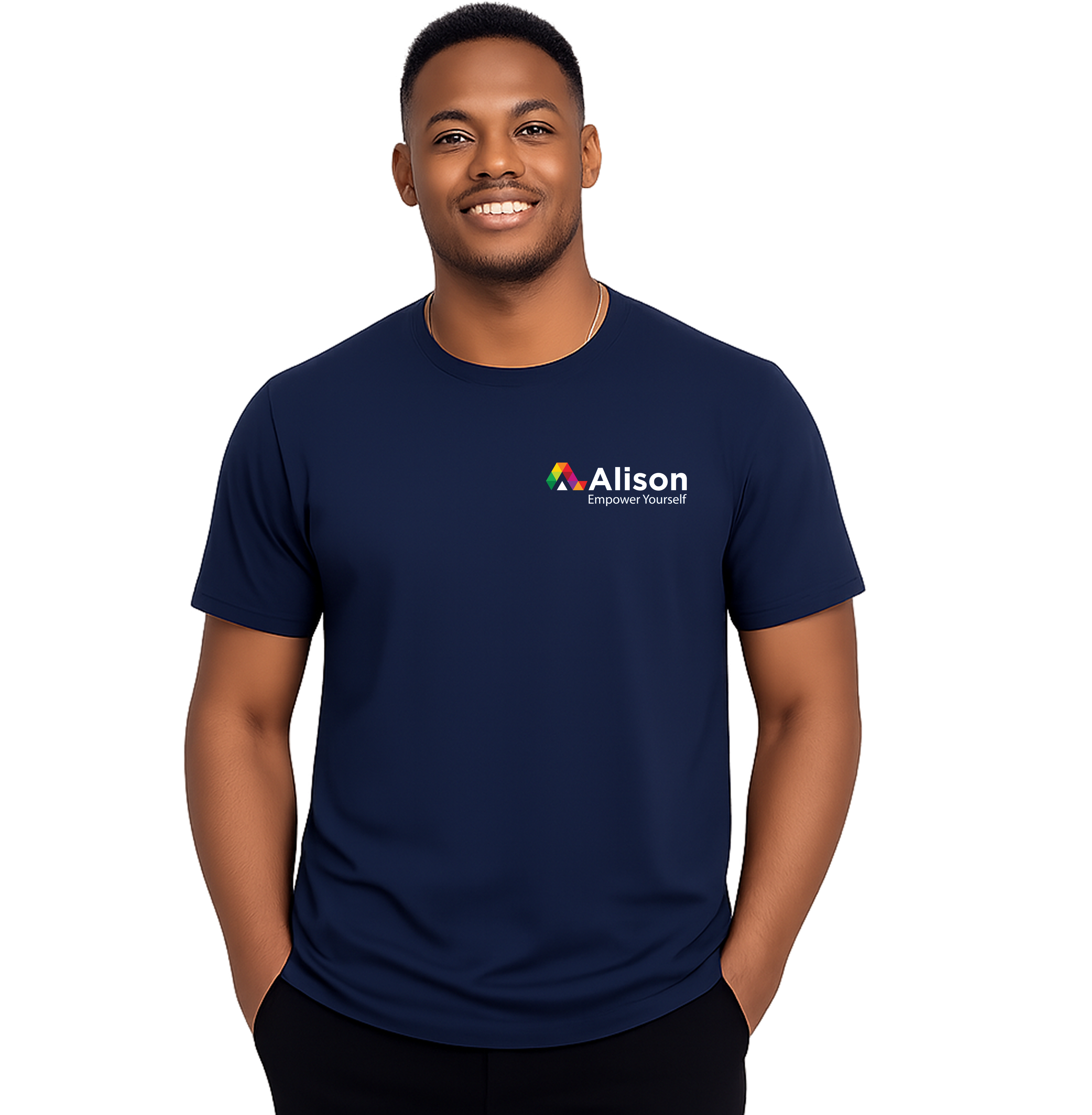 Alison – Empower Yourself – T-Shirt (Navy)
