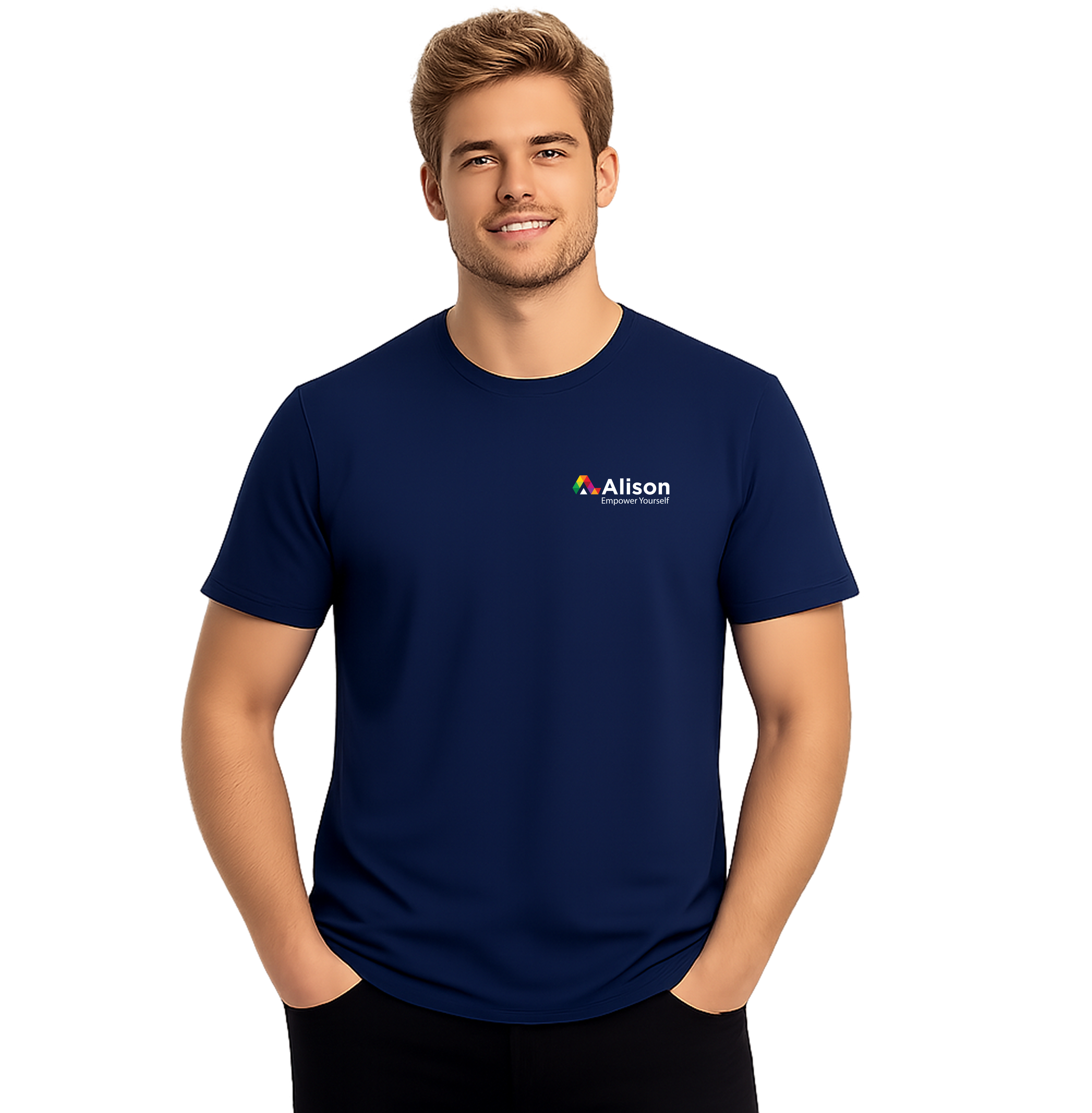 Alison – Empower Yourself – T-Shirt (Navy)