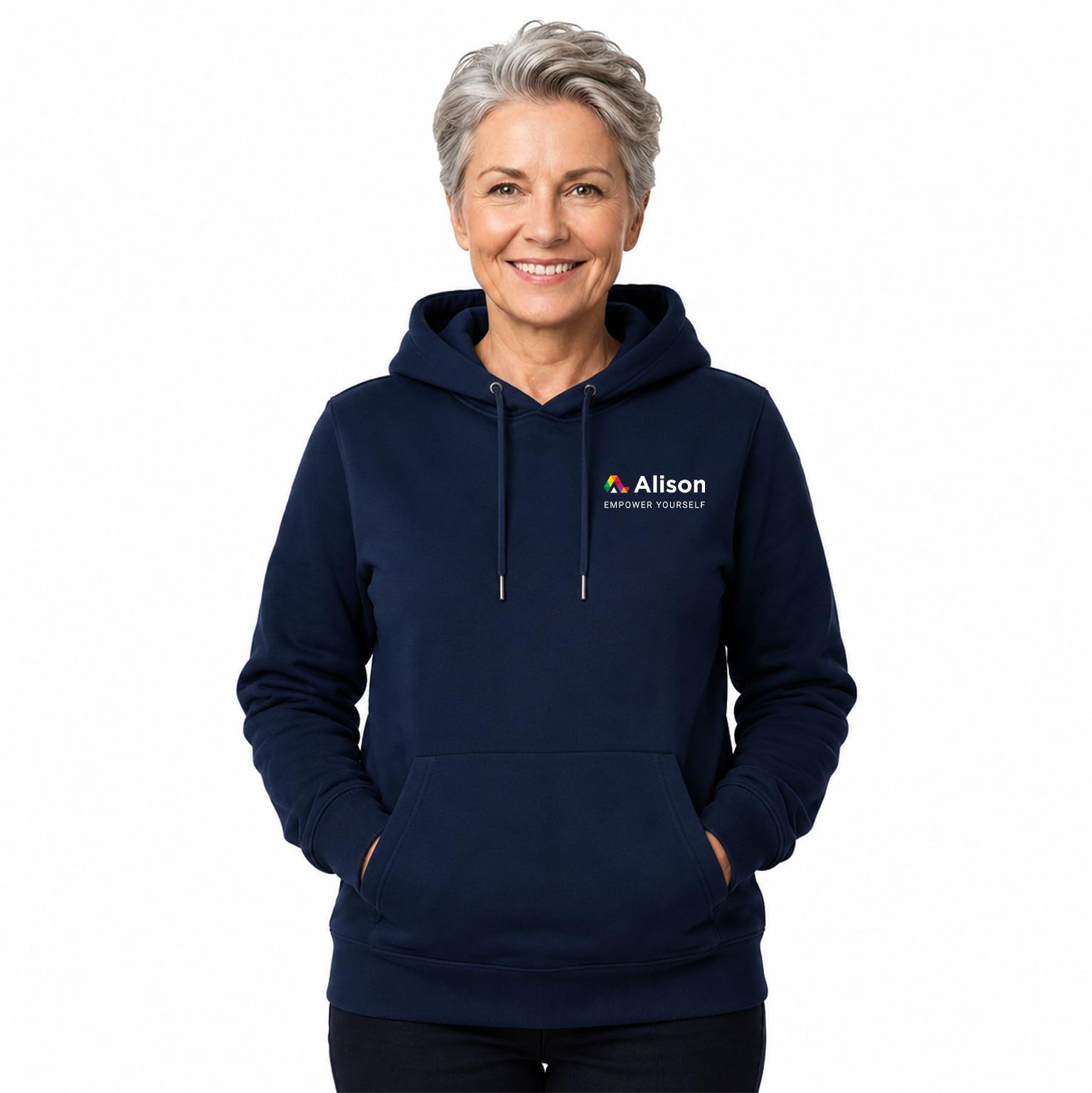 Alison – Empower Yourself – Hoodie (Navy)