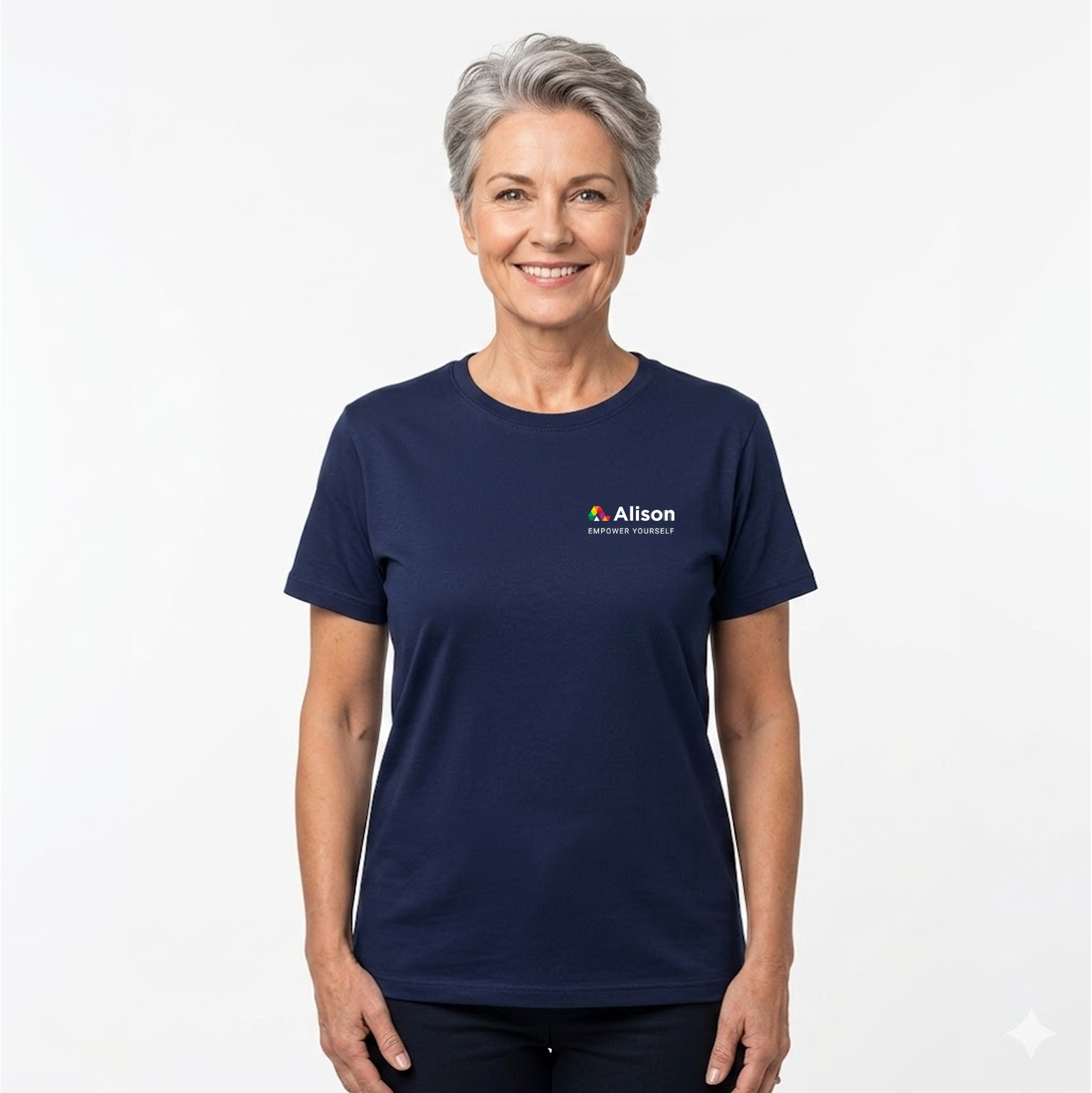Alison – Empower Yourself – T-Shirt (Navy)