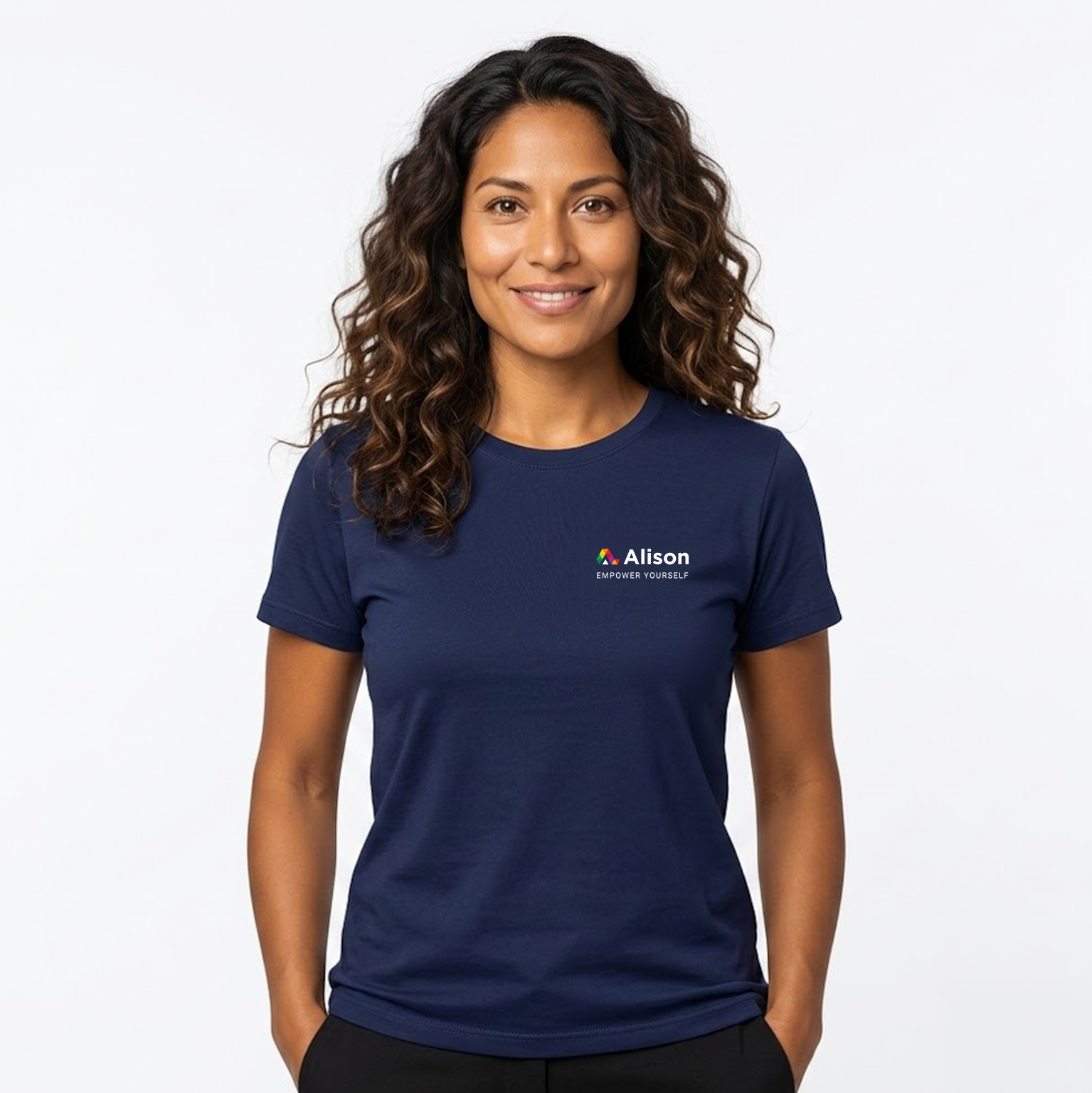 Alison – Empower Yourself – T-Shirt (Navy)