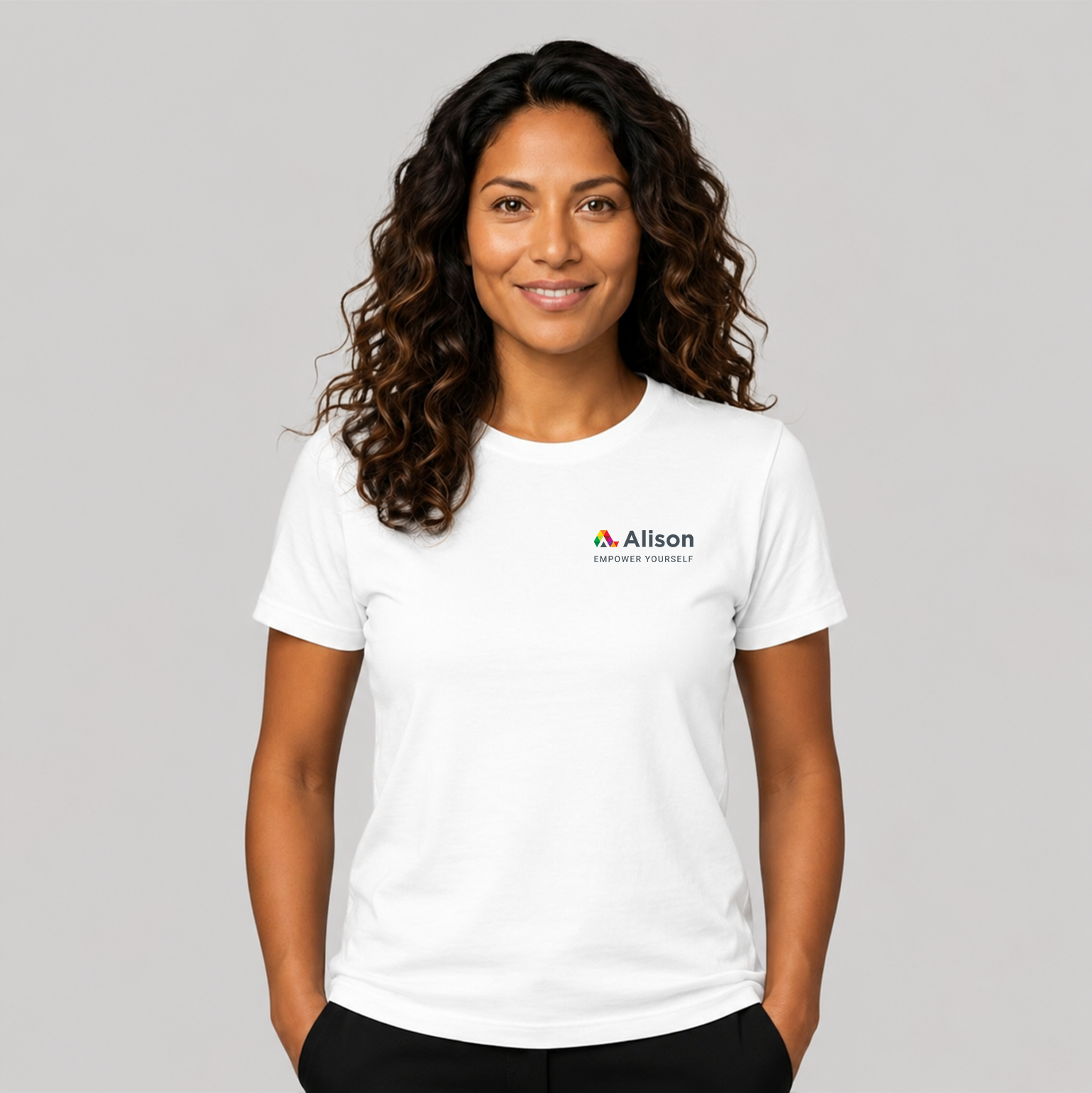 Alison – Empower Yourself – T-Shirt (White)