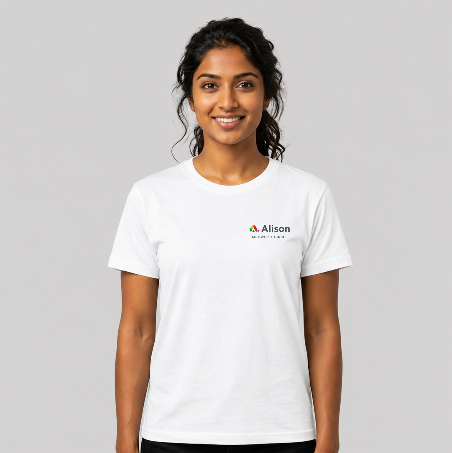 Alison – Empower Yourself – T-Shirt (White)
